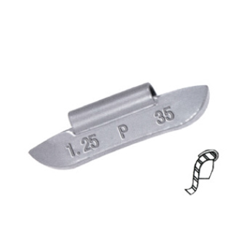أوزان العجلات ذات المشبك Pb من سلسلة OZ-PB-P SERIES